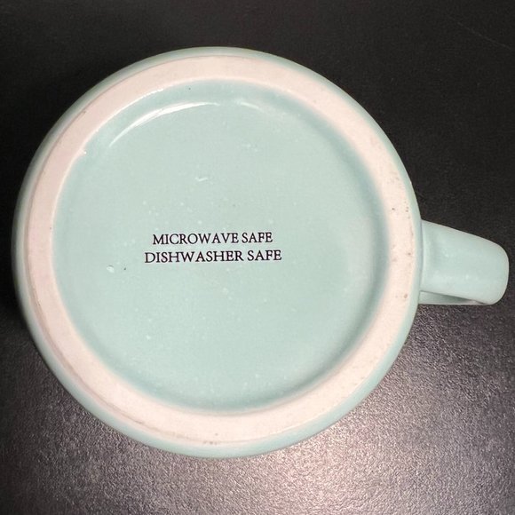 BLOOM WHERE YOU ARE PLANTED Ceramic Mug ~ Black & White Checkered ~ Gardening - Picture 5 of 5